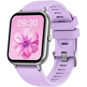 Montre Connectée Femme Sport Smartwatch: 1.83" Fitness Smart Watch Avec Appel Bluetooth 100+ Sport Mode Podometre Moniteur De Sante Tension Arterielle Montres Intelligente Pour Andriod Ios Et Iphone - Neuf