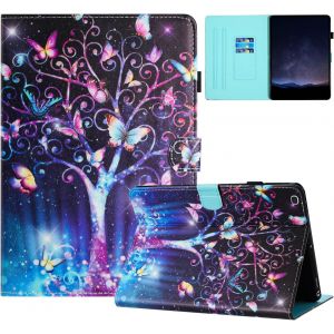 Coque Pour Samsung Galaxy Tab S6 Lite 10.4"" 2024 (Sm-P620/P610/P613) Housse Pu Cuir Flip Support Portefeuille Protection Magnétique Etui Samsung Galaxy Tab S6 Lite Coque,Papillon M[Coq9123217] - Neuf