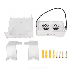Support De Ventilateur De Refroidissement Professionnel Efficace, 3 Niveaux Reglables, Led 7 Couleurs, Support Mural De Refroidissement Pour Xbox Series S - Neuf