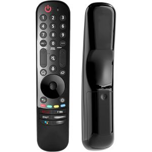 MEVRONISSHOP-Telecommande Magic pour LG-Smart-TV,Universelle pour T&eacute;l&eacute;commande MR21GA MR22GA MR23GA MR24GA,Convient pour LG 2018-2024 UHD OLED QNED NanoCell 4K 8K Smart TV,avec Pointeur et Fonction V - Neuf