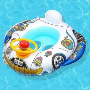 Voiture Gonflable Bébé Anneau Enfant En Bas Âge Piscine Flotteur Siège Bateau Enfants Jouet Eau - Neuf