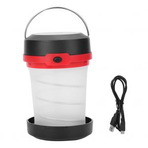 HJLIAN Lampe de poche LED pliable et portable avec panneau solaire pour camping en plein air - Neuf