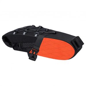 Selle De V&eacute;lo Sac &Agrave; 5.8 L De Capacit&eacute;, Imperm&eacute;able &Agrave; L'Eau R&eacute;sistant Aux Intemp&eacute;ries Orange Tour De Nuit &Agrave; L'Arri&egrave;re Pack Sac Pour V&eacute;lo - Neuf