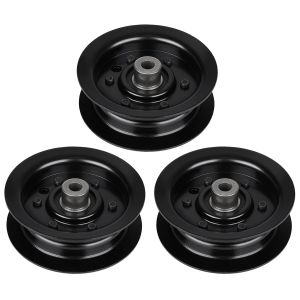 Poulie Plate Idler Remplacement 132-9420 pour Exmark Toro 32 38 42 50 et 54 pouces Deck Quest E-Series S-Series Timecutter SS 3200 SS 3216 SW 3200 ZS 3200S (3 Pack) - Neuf