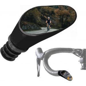 Subzonal-Left Drop Bar Mirror, Black - Neuf