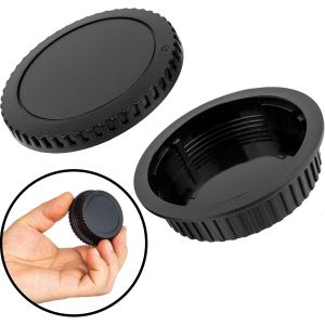 KAL-Kit De Capuchons D'Objectif, 1 X Capuchon De Bo&icirc;tier Et 1 X Capuchon D'Objectif Arri&egrave;re, Compatible Avec Canon Eos Ef & Ef-S Mount, Pour Canon Eos D-Mod&egrave;le, Capuchons De Protection De Remplacemen - Neuf