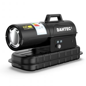 High Performance Diesel Heater 20 kW - Industrial Radiator - Heated Area: 220 to 300 m&sup2; - Adjustable Thermostat & Oil Level Indicator - For Workshops, Construction Sites, Agricultural [Energy Class A] - Neuf