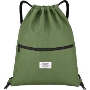 Nzqaf-5.5l Sac À Cordon De Yoga Impermeable En Oxford Sac De Gym À Cordelette Étanche Ultra-Léger Pliable Sac À Dos À Cordon Pour Sport Ecole Natation Piscine Plage Camping Voyage - Neuf