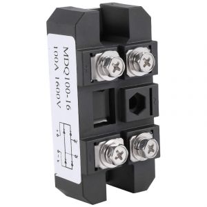 MDQ 100A-1600V Pont de diode monophasé noir redresseur 100A amp - Neuf