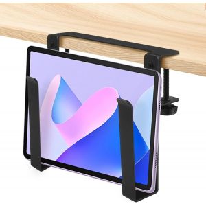 Support De Fixation Lat&eacute;ral R&eacute;glable Pour Ordinateur Rangement En Aluminium L&eacute;ger Par Serrage Support Pour Tablette Rangement Lat&eacute;ral Montage Sans Per&ccedil;age Pour Maison Et Bureau Professionnel - Neuf