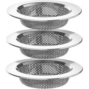 Passoire D'&eacute;vier En Acier Inoxydable, Compatible Lave-Vaisselle, Lot De 2 - Neuf