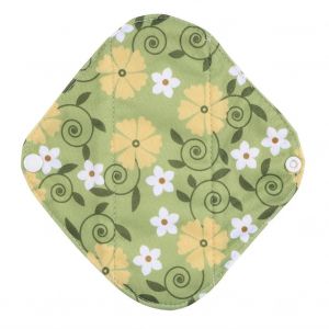 1PC Pochette de sac humide lavable + 6PCS tissu r&eacute;utilisable serviettes hygi&eacute;niques prot&egrave;ge-slip - Neuf