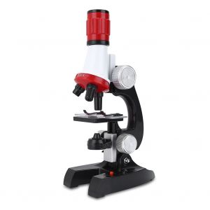 Microscope Biologique De Simulation 100x 400x 1200x Avec Lumiere Led, Jouet Pour Enfants - Neuf