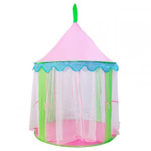 Tente De Jeu Pour Enfants + Sac De Transport, Tente Château De Princesse, Tipi Escamotable Portable, Intérieur Et Extérieur, Idée Cadeau, - Neuf