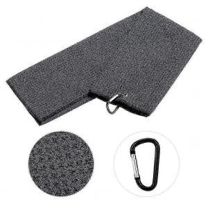 Kit D'outils De Brosse De Serviette De Golf En Pur Coton Avec Nettoyeur De Rainure De Club,Rallonge Rétractable Et Clip ((Enchevêtrement) - Neuf
