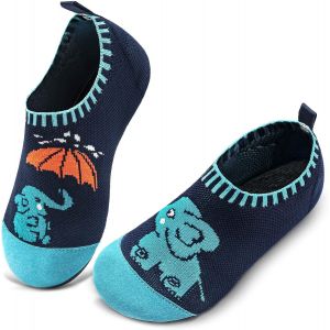 Kalanka-Chausson Enfant Pantoufle Bebe D'intérieur Antidérapantes Chaussures De Semelle Maison Pantoufle Intérieur Garcon Slipper Unisex - Neuf