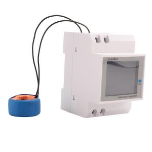 Numérique monophasé AC 40-300V 100A Din Rail 6 en 1 Voltmètre Ampèremètre Watt Kwh Fréquencemètre 110V - Neuf