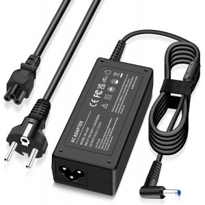 Chargeur 45 W Compatible avec HP Elitebook 820 840 850 Probook 430 440 450 455 470 250 G3 G4 G5 G6 G7 G8 Pavilion Spectre Envy X360 11 13 15 Ordinateur Portable 4,5 x 3,0 mm - Neuf
