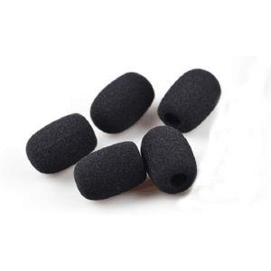 Lot de 10 d&eacute;flecteurs de vent de rechange pour microphone en mousse pour casque &agrave; revers Lavalier Performance Sc&egrave;ne R&eacute;union 27 x 17 x 6 mm - Neuf