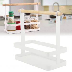Hjlian Panier De Rangement Avec Poignee Pour Accessoires De Cuisine - Neuf