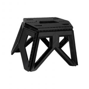 Chaise De Camping Si&egrave;ge Meubles Tabouret Pliant L&eacute;ger Pour L'ext&eacute;rieur Noir - Neuf