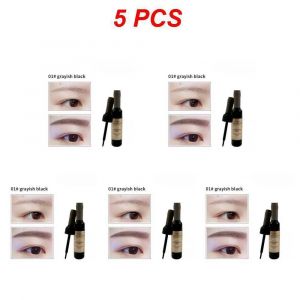 Couleur Henn&eacute; Sourcil Gel Cr&egrave;me Femmes Maquillage Sourcils Teinte Sourcils Imperm&eacute;able Tatouage Stylo Brosse Kit Colorant Cosm&eacute;tiques.Style A 5Pcs - Neuf