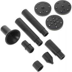 MEVRONISSHOP-Kit de 10 pièces de fontaine solaire avec buses pour bain d'oiseaux extérieur Aquarium Remplacement facile sans outil Pompe solaire Accessoires pour jardin cascade - Neuf
