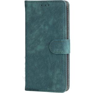 Kal-Étui Cuir Pour Blackview Shark 9 5g, Coque Antichoc Avec Protection Rfid, Coque À Fermeture Magnétique, Housse De Protection Tpu Intégrée.Vert - Neuf