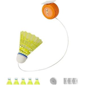 Kit D'entraînement De Badminton Équipement D'entraînement De Badminton,Aide À Un Seul Joueur Étirement Entraînement De Raquette De Badminton Entraînement Pratique D'auto-Apprentissage - Neuf