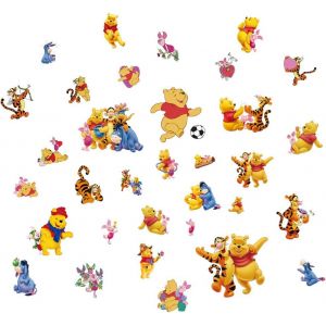 ERYI-Win-Nie The Poo-H Sticker Mural 2 X 40 X 60 Cm Décoration Murale Pour Chambre D'Enfant - Neuf