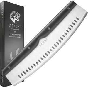 Mevronisshop-Coupe Pizza Rocker Large - Couteau Pizza De 34,3 Cm, Ustensile De Cuisine Coupe Les Pizzas En Quelques Secondes, Cadeau Avec &Eacute;tui Protecteur - Neuf