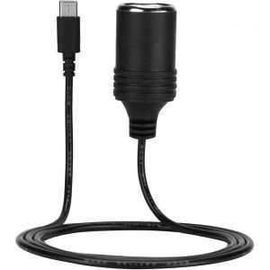 USB C Pd 45w 12-15v /3a Type C mâle à Cigarette Briquet Prise Femelle câble de Conversion 1m pour GPS DVR caméra de Voiture - Neuf