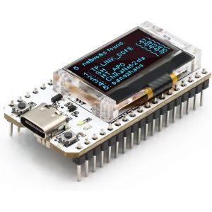 ESP 0.96"" OLED Display WiFi ESP Development Board Dual Core with CP2012 Chip,USB C Interface - Neuf