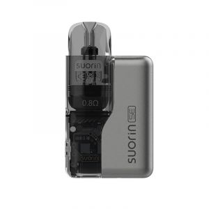 (Gray) Kit d'origine Suorin SE avec batterie 800 mAh cartouche de dosette de 2 ml adaptée à une boe de 0,8 ohm 1,2 ohm Cigarette électronique Vape - Neuf