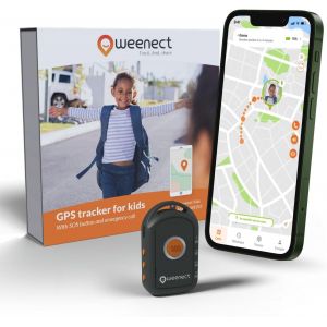 Kids - Gps Enfant | Sans Limite De Distance | 7 Jours D'Autonomie | Bouton D&iquest;Alerte | T&eacute;l&eacute;phone D'Urgence | 2G | Fonctionne Avec Abonnement - Neuf