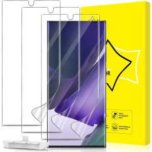 Kal-Lot De 3, Protection Ecran Pour Samsung Galaxy Note 20 Ultra 5g [Non-Verre] [Vitre Protecteur 9h Dureté] [Sans Bulles] [Anti-Rayures] Films De Protection En Tpu Flexible - Neuf