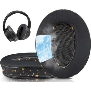 KAL-Mousse Coussin Coussinets Pour Sony Wh-Ch700N (Whch700N) & Mdr-Zx780 (Zx780Dc)/Mdr-Zx770 (Zx770Bn Zx770Bt), Pour Mdr-R (10Rnc 10Rbt) Over-Ear Casque - Neuf
