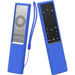 Sikai Silicone Case For Samsung Remote Control 2021 Solar Remote Control Bn59-01357B Bn59-01357A Bn59-01357D Non-Slip Protective Case For Samsung Tv Remote Control (Blue) - Neuf