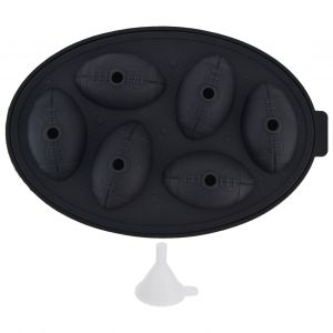 Hjlian Moule A Glacons En Silicone Reutilisable En Forme De Ballon De Football Pour Whisky, Biere Et Vin - Neuf