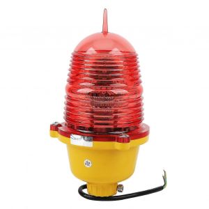 Feu d'obstruction d'aviation Feu d'obstruction d'aviation résistant aux chocs super brillant pour bateau marin Ac220v Flash Light - Neuf