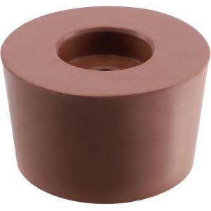 Checarzhn--No1-Bouchons En Caoutchouc Avec Trou Pour Fermentation, Bouchons En Caoutchouc Pour Ballons De Fermentation, Bouchons En Caoutchouc Plein, Bouchons De Bouteille (5,5 Cm) - Neuf