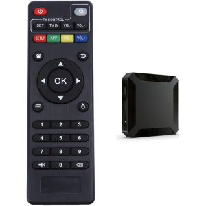 Télécommande Compatible Box Android X96 X96 Mini MXQ H96 Max V88 T95X T95M - Neuf