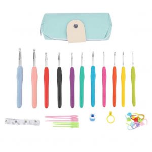 31Pc/Lot crochet crochets aiguilles tissage &agrave; la main outils de couture kit - Neuf