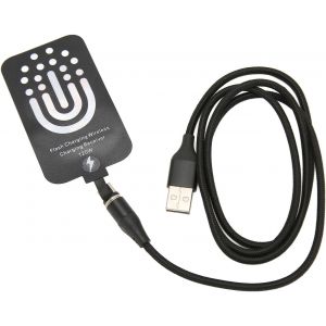 CMJAAGUR-Chargeur Sans Fil Qi De Type C, Récepteur De Chargeur Qi Magnétique 120 W Et Charge Filaire 5 W Pour Tous Les Téléphones Portables De Type C[M2348] - Neuf