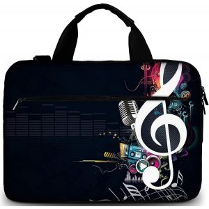 Sacoche Ordinateur 17/17.3 Pouces - Sac Ordinateur Moderne En Toile I Ordinateur Portable De Haute Qualit&eacute; I Pochette Ordinateur &Eacute;tanche &Agrave; L'Eau Et &Agrave; La Salet&eacute; - Neuf