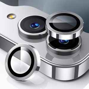 Protection d'objectif d'appareil photo pour Samsung Galaxy Z Flip 7 - [Gardez la prise de vue e] incassable HD 9H en verre tremp&iquest;&iquest; &iquest;&iquest;cran anneau en m&iquest;&iquest;tal coque accessoires titane - Neuf