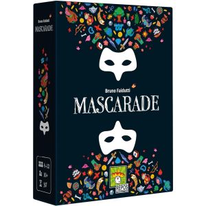 Sansh-Repos Production, Mascarade : Nouvelle Version, Jeu De Cartes, Age: 10+, 4 À 12 Joueurs, Temps De Partie: 30 Min - Neuf