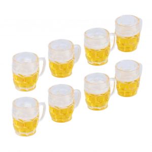 Mini Gobelets À Bière Modèle 20 Pcs - Chopes À Bière De Simulation Pour Accessoires De Bricolage - Neuf