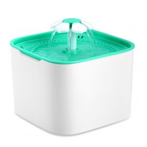 Hjlian Fontaine A Eau Pour Animaux De Compagnie, Fontaine A Eau Pour Chiens Et Chats, 2 L, Distributeur D'eau Pour Animaux De Compagnie, 1 Piece De Rechange - Neuf
