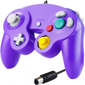 Kal-Manette Pour Gamecube,Manette De Gamecube Filaire Ngc Contrôleur Classique Gc Game Cube Ngc Controller Compatible Avec Gamecube Wii U Switch Pc Super Smash Bros - Neuf